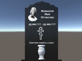 3д макет памятника в Анапе